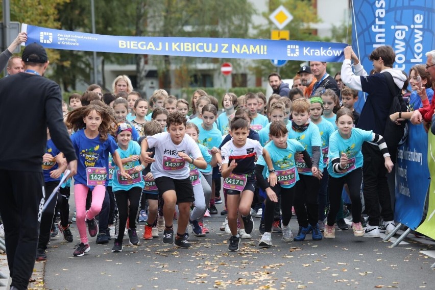 Urwisy i małolaty na trasie Mini Mini Kraków Run