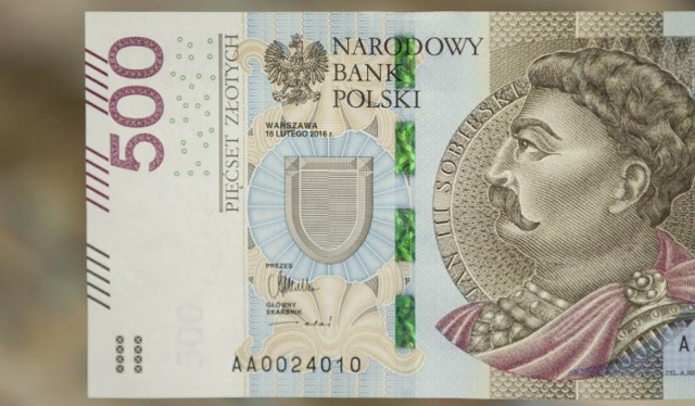 Nowy banknot 500 zł