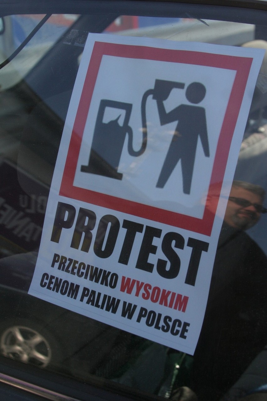 Puławy: Protestowali przeciwko wysokim cenom paliw