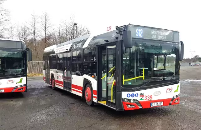 Oprócz linii S12, z Jastrzębia do Rybnika kursuje także linia W10.