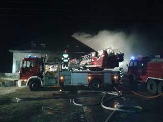 Straż Pożarna w Gnieźnie: Pożar w Goczałkowie. Płonął dom w budowie