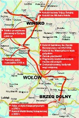 Buraczana trasa rowerowa w powiecie wołowskim