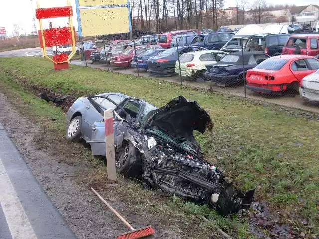 Wypadek w Brzeźnie
