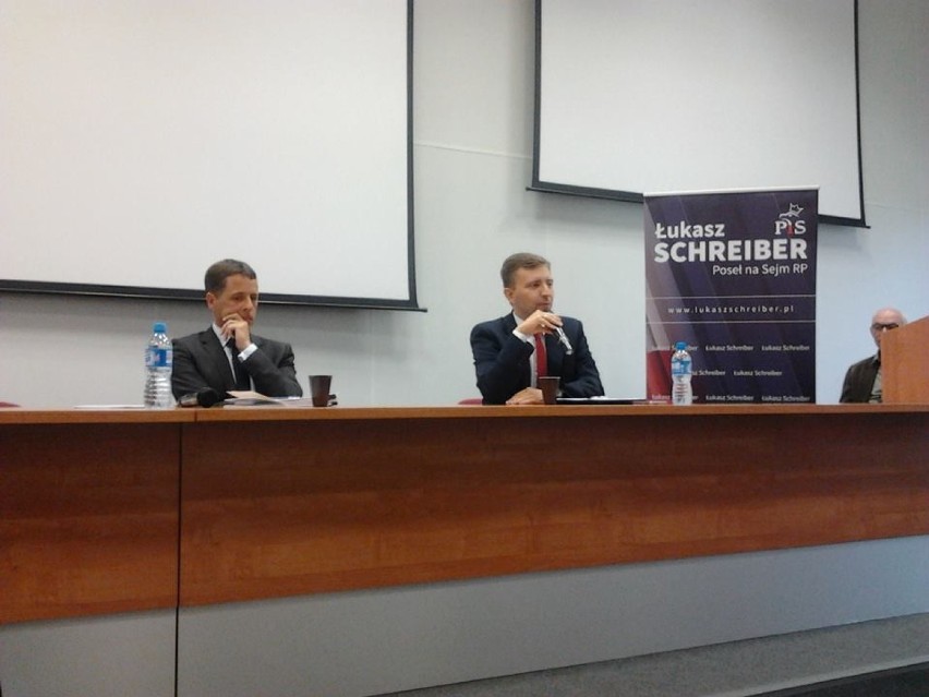 Debata Schreiber - Bukowiński na UKW w Bydgoszczy