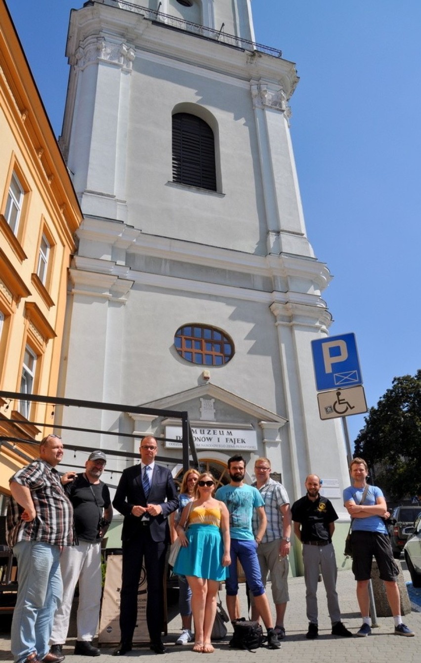 Blogerzy kulinarni przyjechali do Przemyśla na study tours....