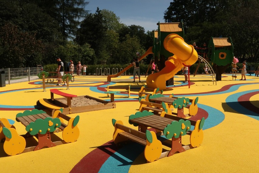 Park Sybiraków w Wałbrzychu - plac zabaw
