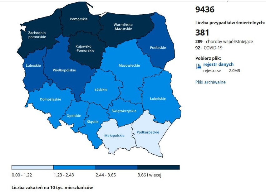 Koronawirus w Słupsku i powiecie słupskim. Spadek zachorowań, ale są przypadki śmiertelne - 14.01.2021