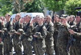 Augustów. Nowi żołnierze 1 Podlaskiej Brygady Obrony Terytorialnej złożyli przysięgę 
