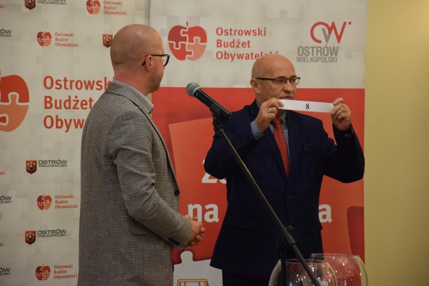 Numery zadań Ostrowskiego Budżetu Obywatelskiego wylosowane – czas na głosowanie