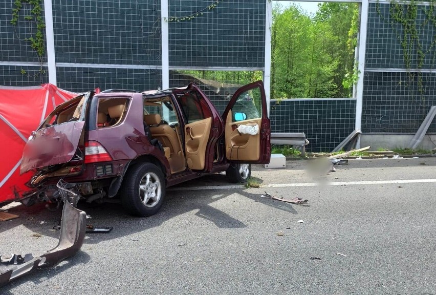 W wyniku wypadku autostrada między Brzeskiem a Tarnowem była...