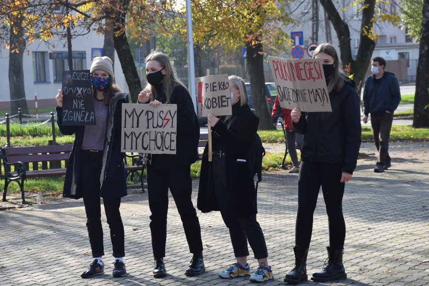 Kobiety protestowały w Sokółce. Dla nich aborcja to sprawa wyboru, a nie nakazów  