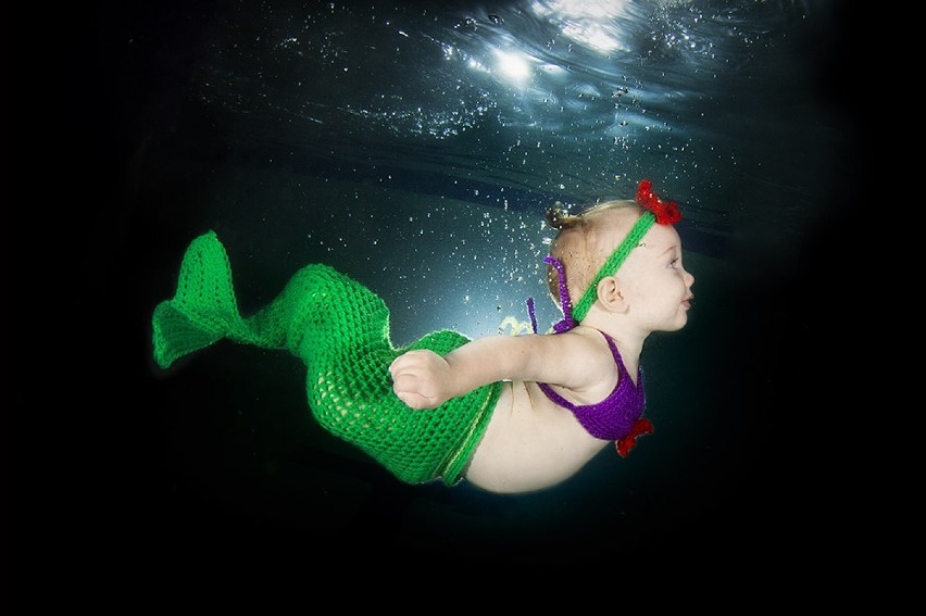 Podwodne życie małych dzieci. Zobaczcie niezwykłe zdjęcia
