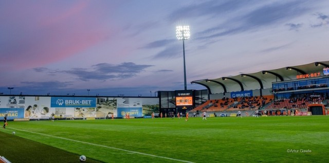 Do kradzieży mikrofonu doszło podczas meczu na stadionie w Niecieczy