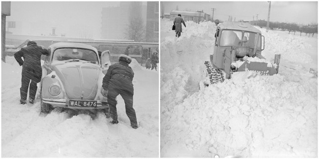 Tak wyglądała Polska pokryta tonami śniegu w latach 1978/1979