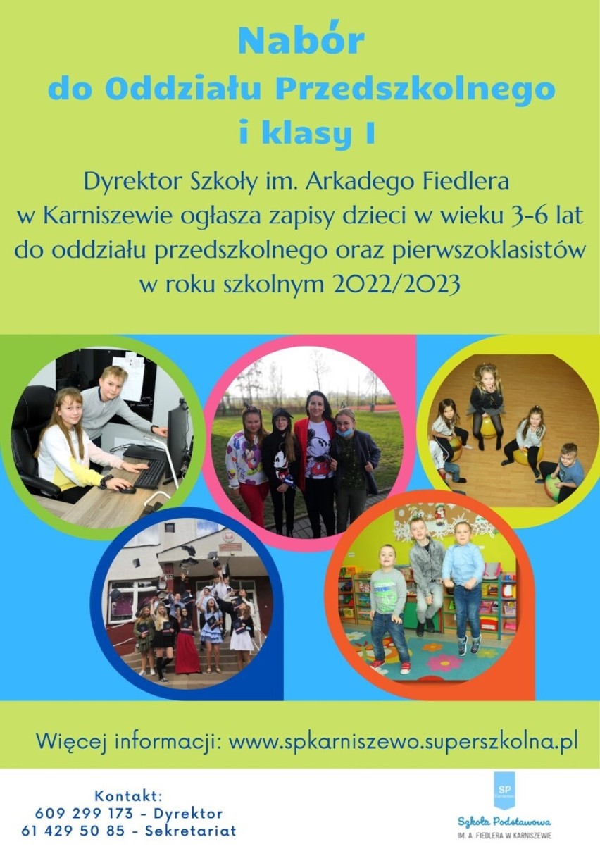 Gmina Mieleszyn. SP w Karniszewie to aktywna szkoła z najmłodszym dyrektorem w Polsce