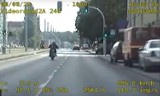 Policyjny pościg za motocyklistą ulicami Torunia. Kierował jednośladem pod wpływem narkotyków i bez uprawnień! 
