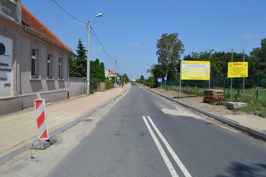 Pleszew. Modernizacja ulicy Prokopowskiej