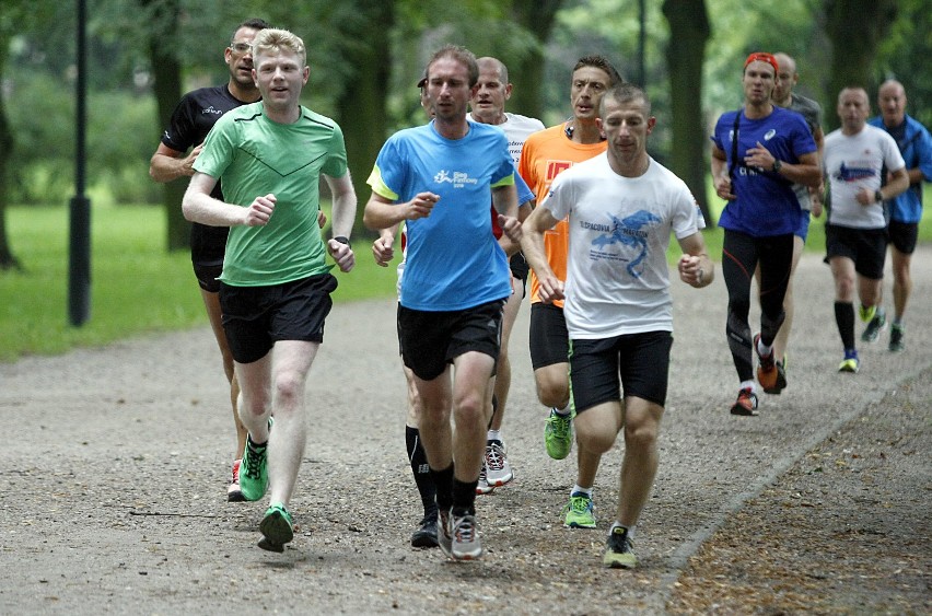 Parkrun Łódź. Bieg w parku Poniatowskiego - 13 sierpnia 2016