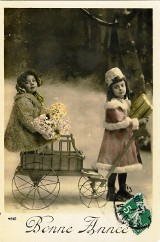 Sylwester i Nowy Rok na starych pocztówkach. Zobaczcie wyjątkową kolekcję Izoldy Wysieckiej. ZOBACZCIE ZDJĘCIA]