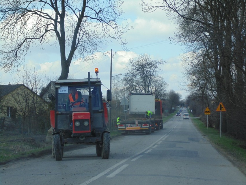 Na 50-kliometrowym docinku drogi wojewódzkiej 747 z...