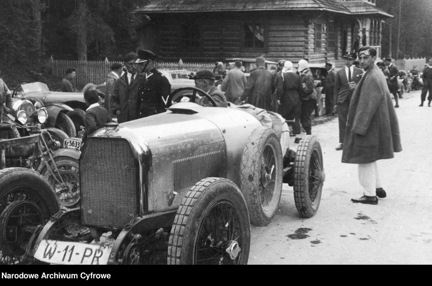 Szybcy i romantyczni. Tak wyglądały wyścigi tatrzańskie do Morskiego Oka. Na starcie m.in. mercedesy i bugatti. Archiwalne zdjęcia