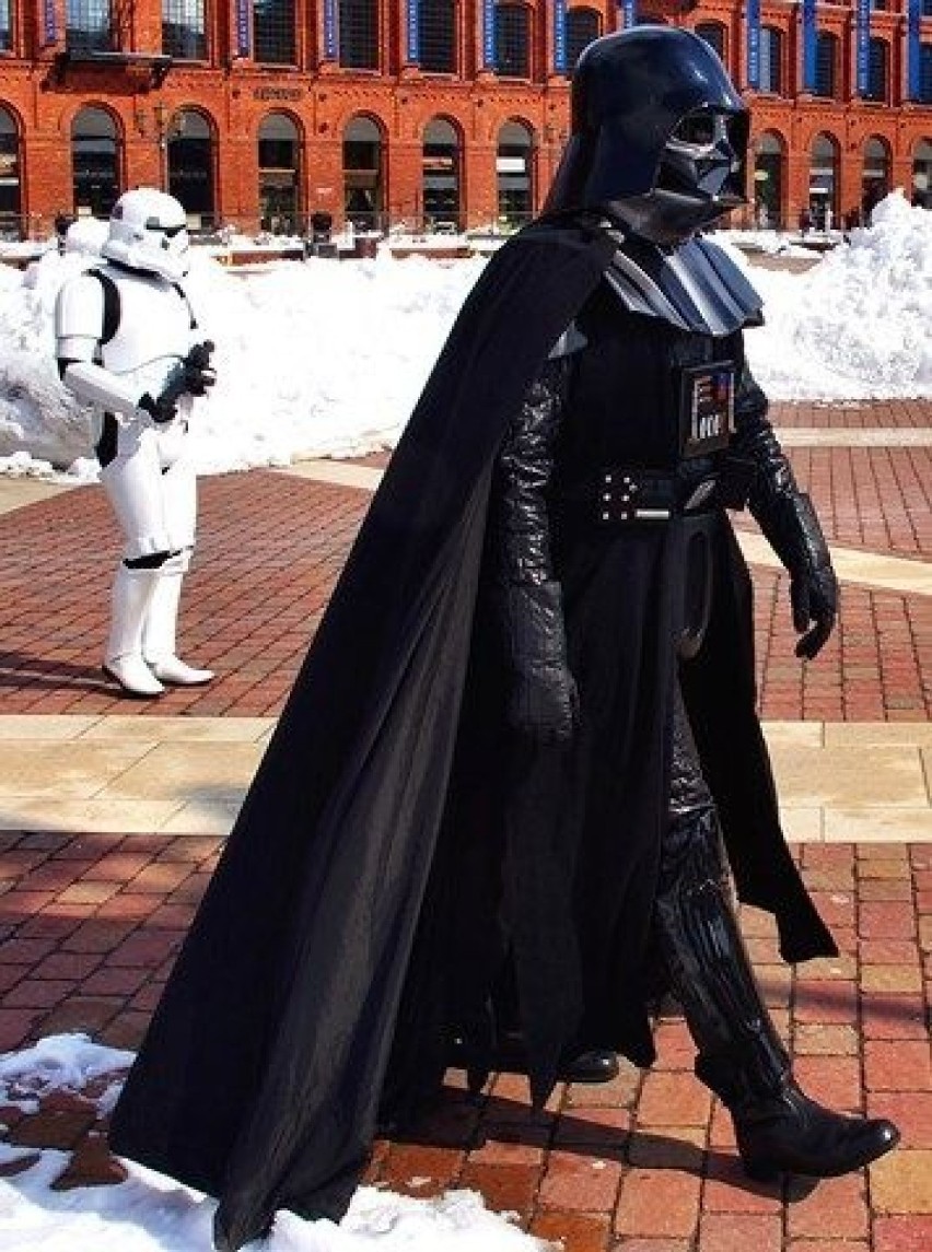 Lord Darth Vader w Manufakturze.Fot. Mariusz Reczulski
