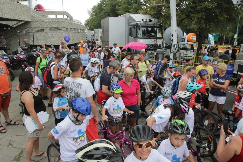 Kinder+Sport Mini Tour de Pologne w Katowicach odbył sie pod...