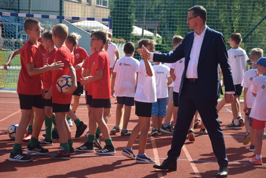 Premier Mateusz Morawiecki w Tychach