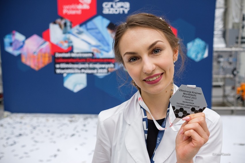 W  World Skills Poland drugie miejsce zajęła Iwona Kupisz z...