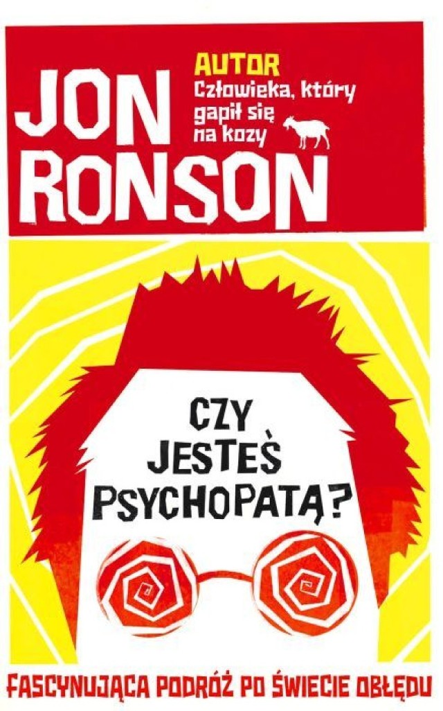 Wygraj książkę "Czy jesteś psychopatą" Jona Ronsona [KONKURS]