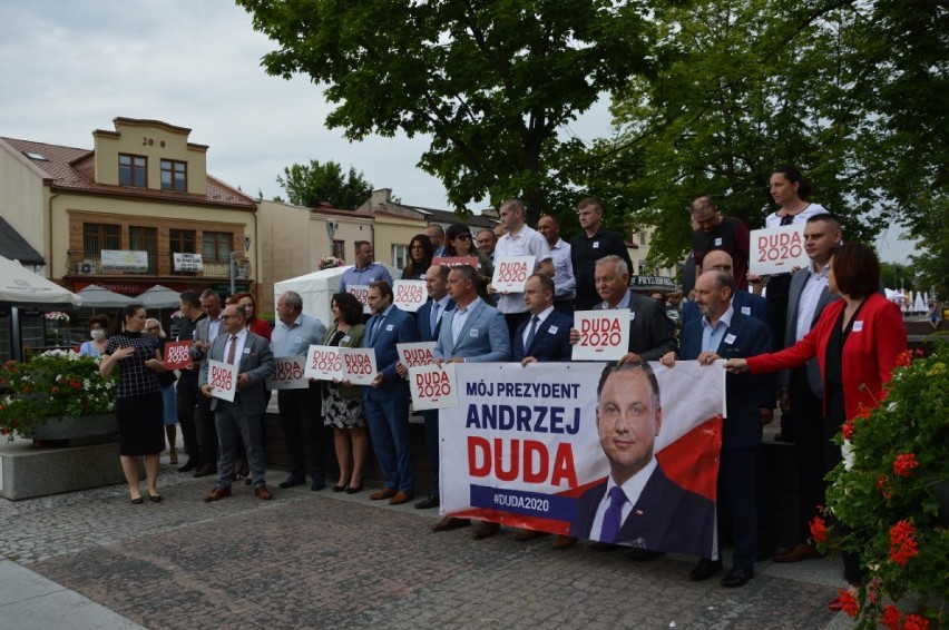 Samorządowcy i parlamentarzyści wyrazili swoje poparcie dla Andrzeja Dudy