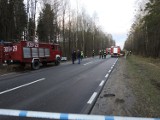 Tragiczny wypadek w Ciencisku w gminie Strzelno. Nie żyje 18-latek. Droga powiatowa zablokowana