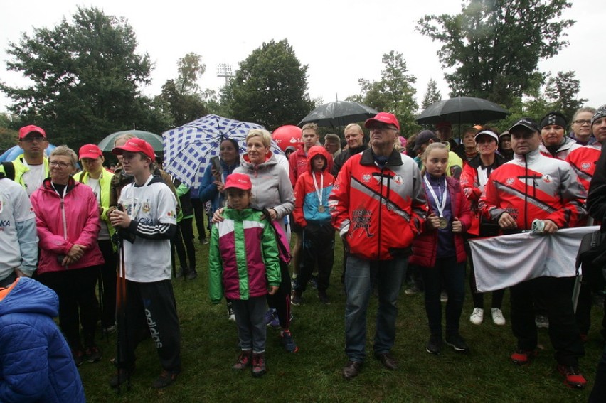 Mistrzostwa i Puchar Europy Nordic Walking w Legnicy - rozdanie pucharów