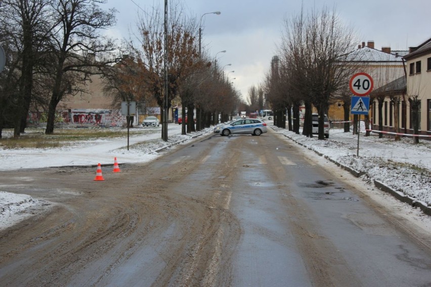 Na miejscu śmiertelnego wypadku w Skarżysku