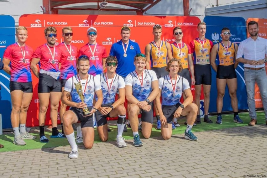 Złoty medal czwórki KTW Kalisz w mistrzostwach Polski