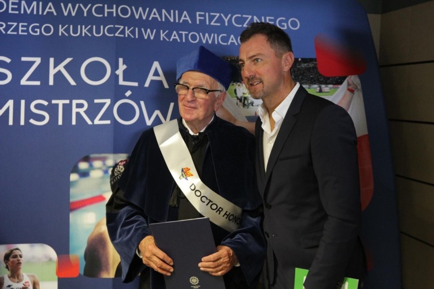 Arkadiusz Piechniczek odebrał doktorat honoris causa AWF...