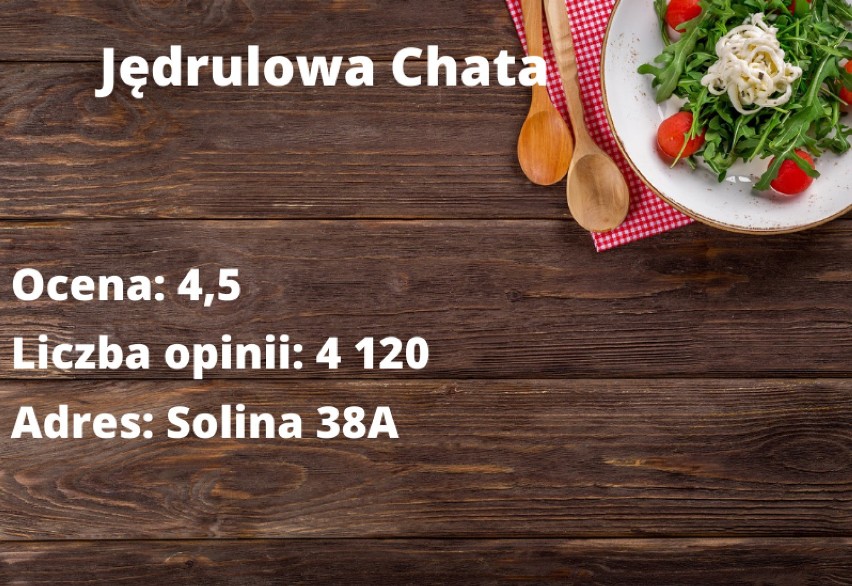 Najlepsze restauracje i lokale gastronomiczne w Bieszczadach według użytkowników Google [LISTA]