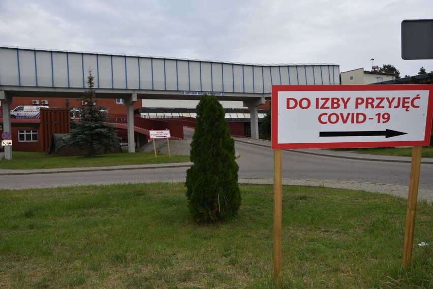 W szpitalu w Grudziądzu obecnie jest hospitalizowanych 153...