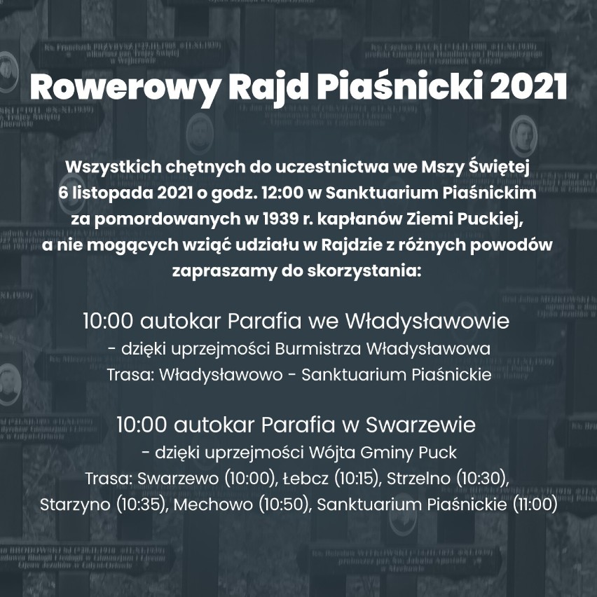 Rowerowy Rajd Piaśnicki 2021