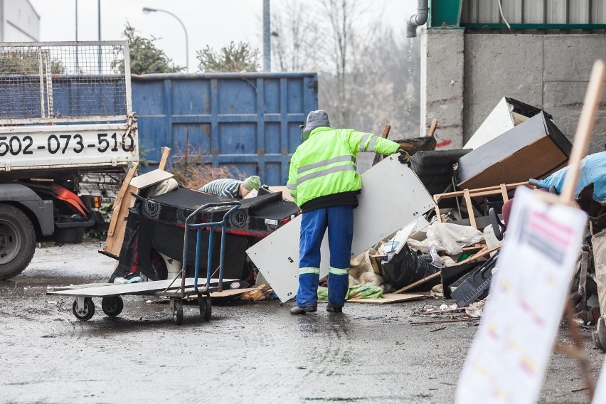 Sortownia śmieci w Łodzi