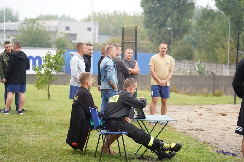 Turniej siatkówki strażaków z Włocławka