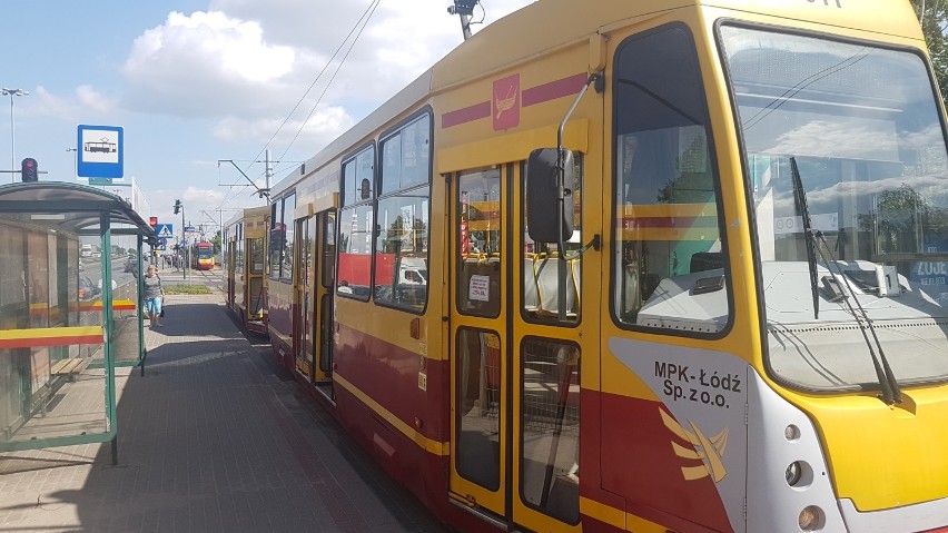 Wypadek tramwaju na Aleksandrowskiej w Łodzi