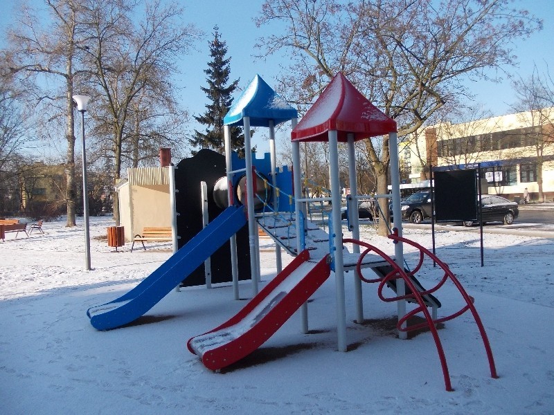 Wyremontowany plac zabaw przy Łukasiewicza