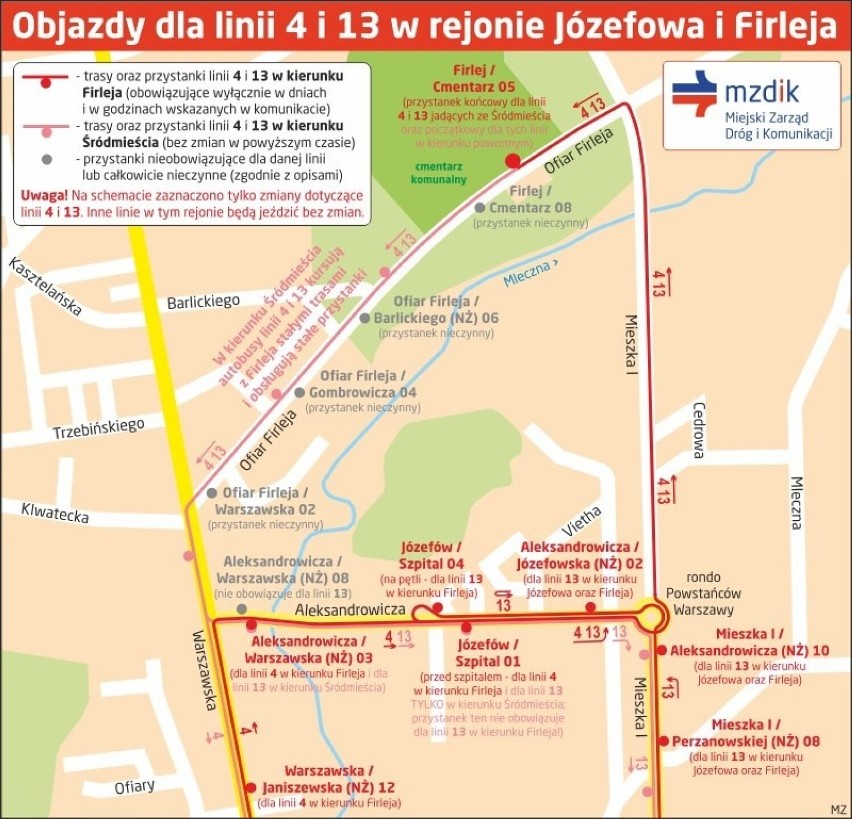 Przed Wszystkimi Świętymi na cmentarze w Radomiu pojedzie więcej autobusów. Nowe rozkłady wybranych linii są już na 28 i 29 października