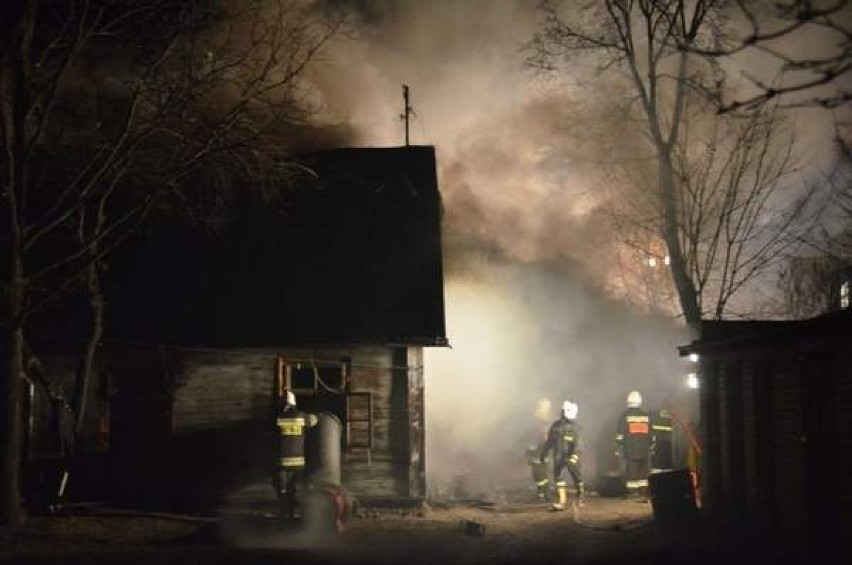 Tragiczny pożar w Białej Podlaskiej 30 grudnia,pożar Biała...