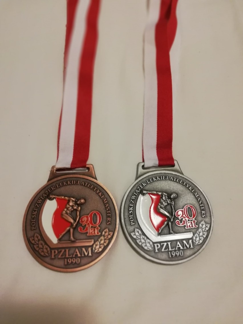 Dwa medale Halowych Mistrzostw Polski w Lekkiej Atletyce Masters Piotra Płoskońskiego spod Radomska
