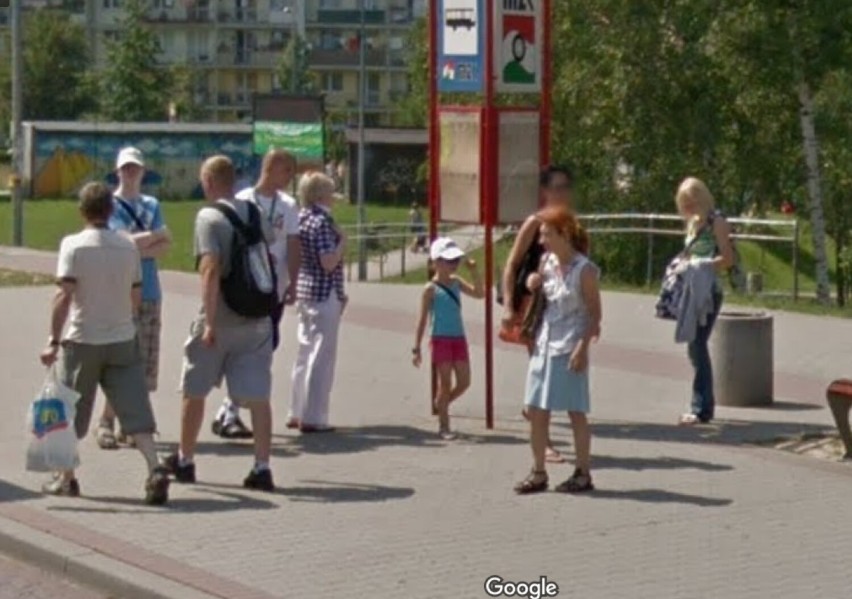 Przyłapani w Jastrzębiu-Zdroju przez kamerę Google Street View