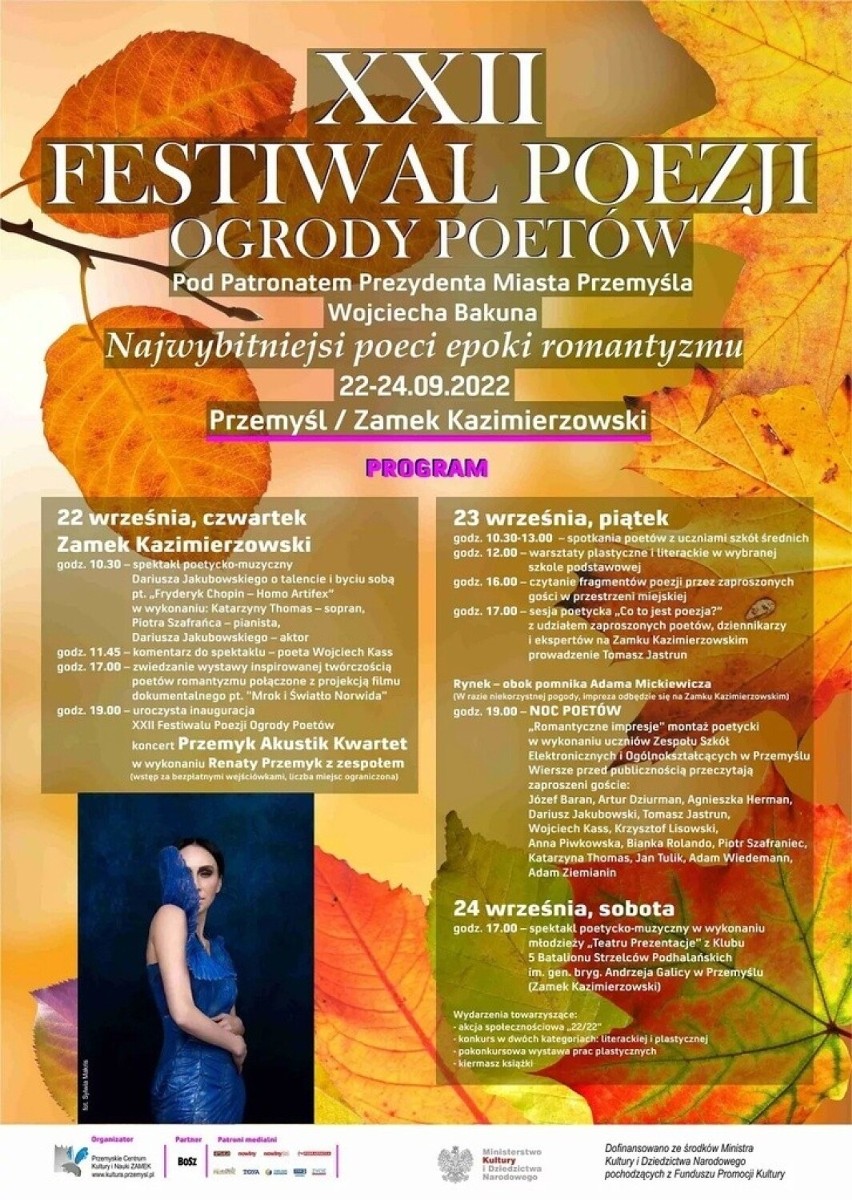 XXII Festiwal Poezji "Ogrody Poetów" w Przemyślu.