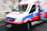 Wypadek na Dąbrowskiego - Jedna osoba w szpitalu
