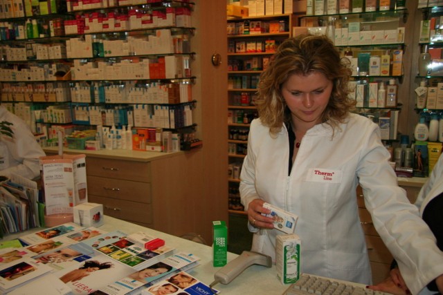 Farmaceutka Monika Jakus